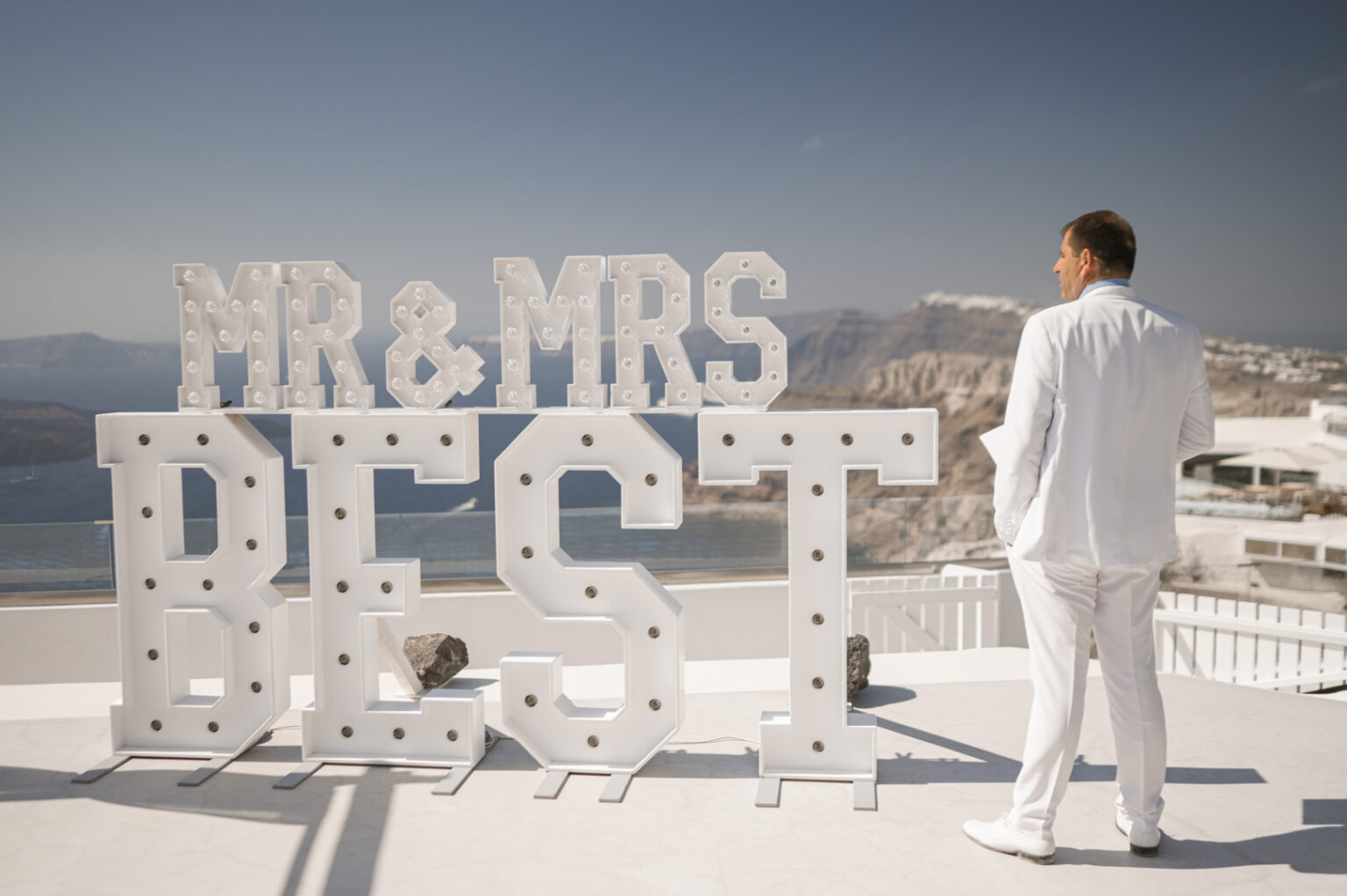 Wedding in Santorini Gem